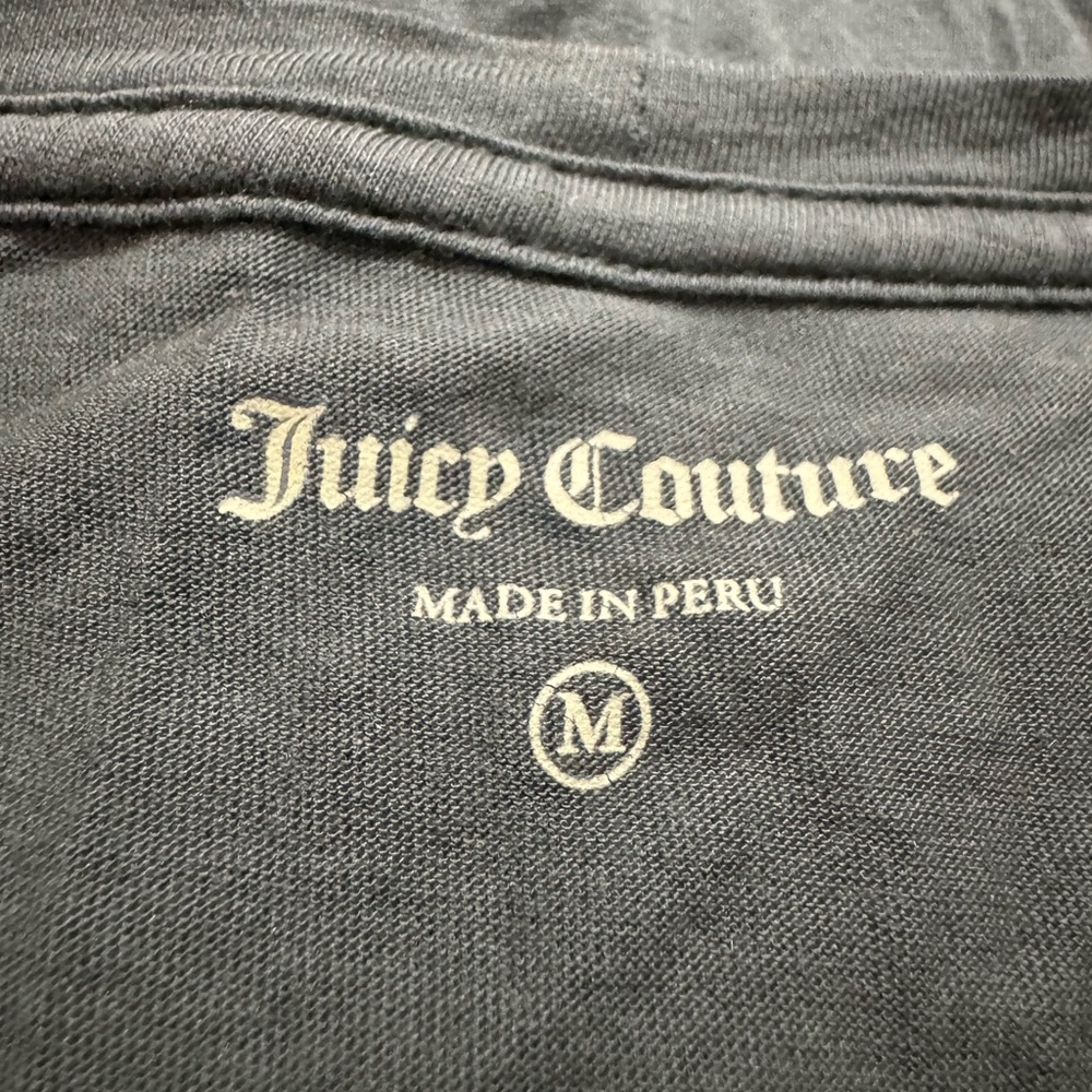 Vintage Juicy Couture Green Graphic Relaxed T-Shirt - Picture 4 of 5